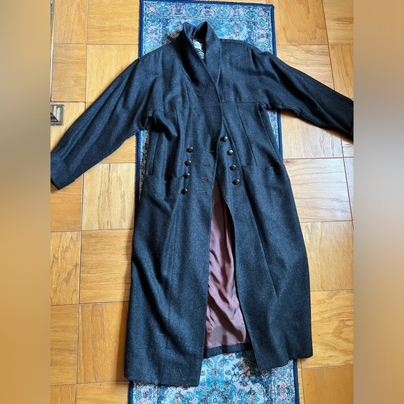 Chloé Wool Military Coat Jacket Oversized Parisian Chic luxury - Picture 8 of 16